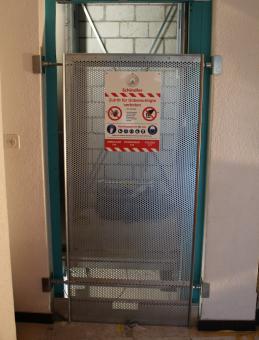 Liftschachtabsperrung 